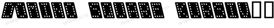 Domino square kursiv字体转换